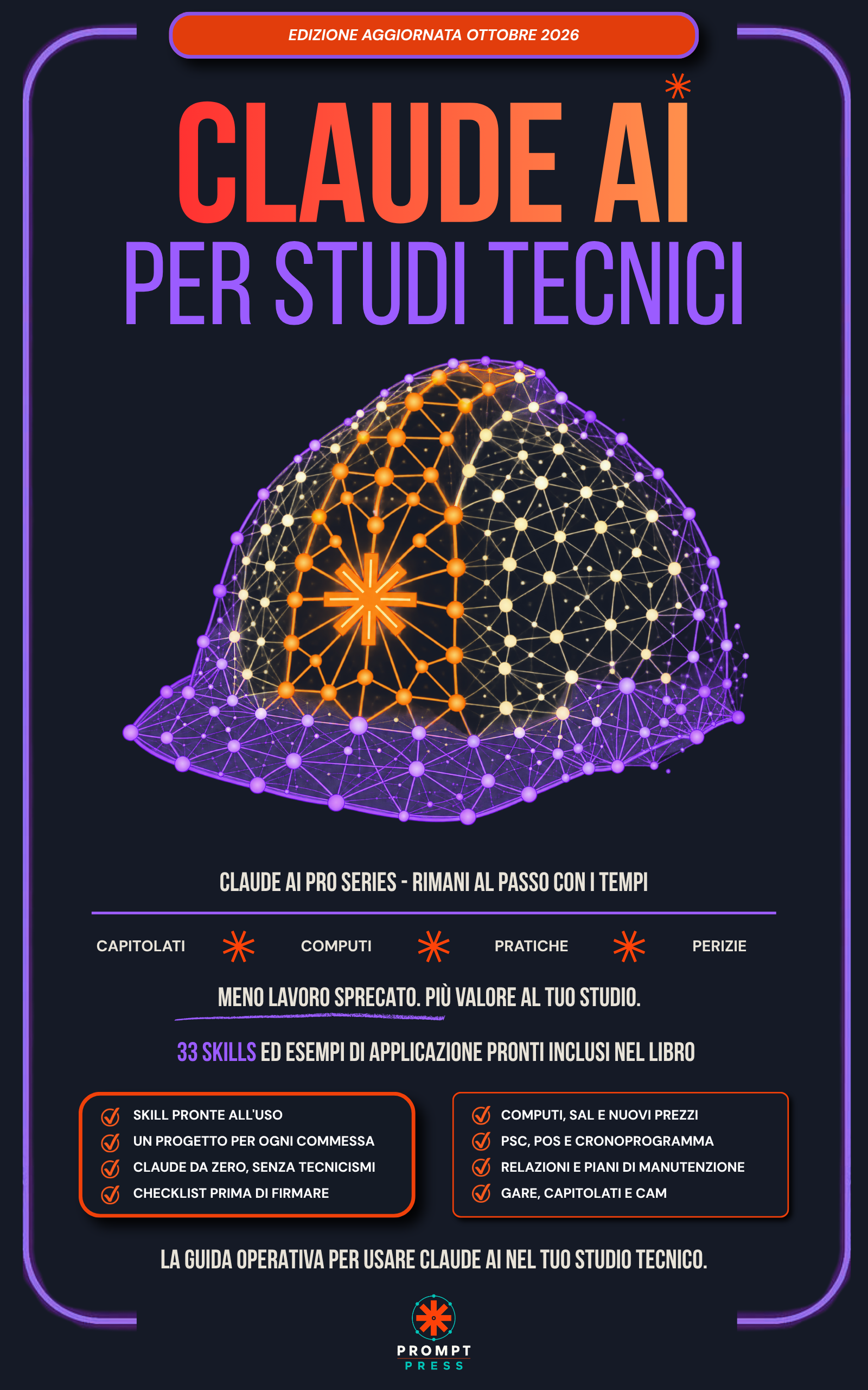 Copertina di Claude AI per Studi Tecnici
